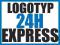 PROJEKT LOGO logotyp + EXPRESS 24 godziny F-VAT