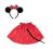 116/122 Myszka Minnie Mini Mickey - czerwona