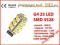 żarówka G4 25 LED SMD 12V DC ciepła 3 6 9 12 tree