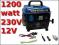 AGREGAT PRĄDNICA 1200 W 230V/ 12V GENERATOR PRĄDU