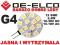 ZAROWKA DIODOWA 12 SMD LED 12V G4 AC/DC ZAROWKI
