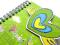 Notes - zielony pamiętnik - długopis - PROMOCJA