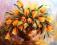 KOWALIK  - Tulipany w wazonie 50x40  BCM !!!!