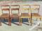 Komplet 4 starych krzeseł