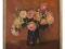 ***Obraz olejny ***Kwiaty***