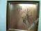 MIEDŹ- OBRAZ W RAMIE DREWNIANEJ