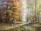 W jesiennym lesie ===  BARTCZAK 70x50