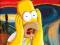 THE SIMPSONS - HOMER SCREAM - plakat 61x91.5cm
