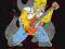 THE SIMPSONS - I WANNA ROCK - plakat 61x91.5cm !!!