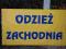 odzież używana TABLICA - DUŻA XXL ( wielkopolska )