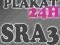 PLAKAT REKLAMOWY SRA3, PLAKATY 320x450! NA SZTUKI!