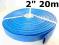 WĄŻ GUMOWY 2'' 20M DO WODY PCV POMPA STRAŻACKI WĄŻ