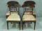 Krzesla 4szt. Biedermeier