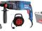 BOSCH GBH 2-26 DRE MŁOTOWIERTARKA +ADAPTER + 18szt