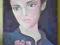K.MILLE "PORTRET DZIEWCZYNY" OLEJ/PŁÓTNO