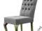 KRZESŁO KRZESŁA PIKOWANE "JUSTYNA" WELUR