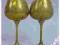 Kielich kielichy z mosiądzu komplet 2 szt.