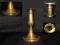 Świecznik z mosiądzu