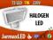 HALOGEN HALOGENY 72 LED 7W LAMPA + CZUJNIK RUCHU