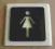 PROMOCJA!!! Symbol, Piktogram, WC, Plexa 11x10 cm