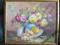 obraz olejny na płótnie-kwiaty 2