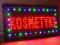 KOSMETYKI  REKLAMA LED NEON NOWOŚĆ!! BANER