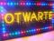 OTWARTE REKLAMA LED NEON NOWOŚĆ!! BANER