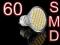 ŻARÓWKA GU10 60 LED SMD CIEPŁA ŻARÓWKI 80 48 24 21