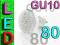ŻARÓWKA GU10 80 LED CIEPŁA ŻARÓWKI 60 48 24 21 20