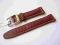 BRĄZOWY SKÓRZANY PASEK DO ZEGARKA SWATCH 20mm