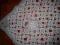 Gruba szydełkowa serweta obrus 100  cm X 100 cm