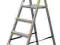 drabiny: drabina aluminiowa 5 stopniowa FVAT
