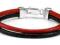 Czerwono - czarna bransoltka hand made