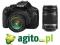Canon EOS 550D + obiektywy EF-S 18-55, EF-S 55-250