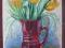 pastela 21x29cm TULIPANY W WAZONIE