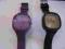 gumowe zegarki 2 kolory