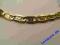 ZłOTA BRANSOLETKA   OZDOBNA  SUPER 585/14KR