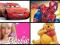 Pościel Disney 140X200 KUBUŚ Cars HELLO KITTY BOB