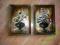 Zestaw dwóch obrazów wyk.ręczną metalo-tech.