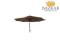 Parasol Calmar - Coffe - śr. 3m