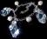 Swarovski Elegancka Bransoletka SREBRO Crystal