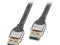 Kabel USB 3.0 typ A/A wtyk 0,5m Premium Lindy