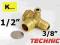 Zawór zwrotny sprężarkowy do kompresora 1/2 3/8