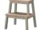 IKEA BEKVAM taboret ze schodkiem 50cm LITE DREWNO