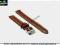 pasek do zegarka 12 mm DILOY 337.08.12  BRĄZOWY