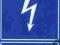 Znak BHP: Wyłącznik prądu stacji paliw 10,5x14