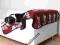 KOC DLA PSA DOGGY BORDOWY 150x100cm TX-37172
