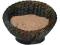LEGOWISKO Z WIKLINY 56x37cm CIEMNY BRĄZ TX-28173
