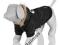 KURTKA DLA PSA TROYES XS: 30cm CZARNA TX-30151