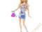 Mattel Barbie Fashionistas z Diamentem + 2 UBRANKA